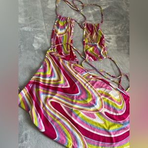 Color paint dress